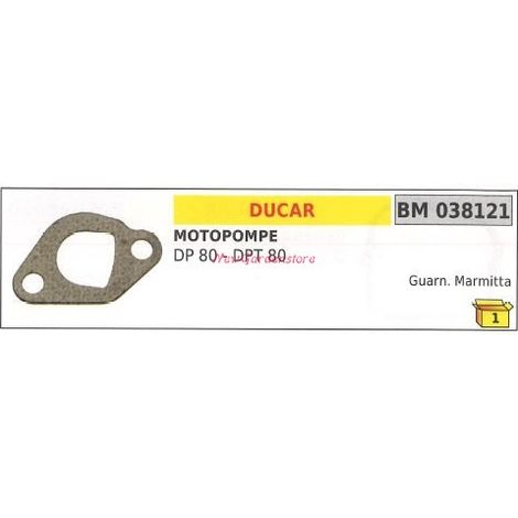 Guarnizione marmitta DUCAR motopompa DP 80 DPT 80 038121