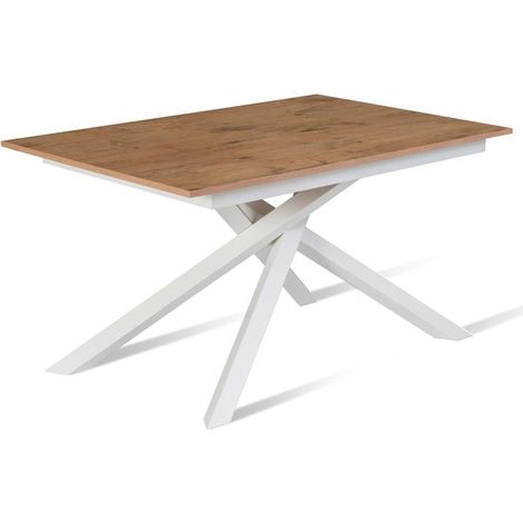 Tavolo Allungabile 140/190x90x76 cm in Melaminico Pulse Naturale (1/5)
