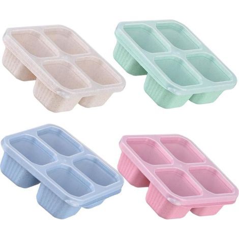 Boîte à lunch Bento Alipis 4 compartiments avec couvercle (1/5)