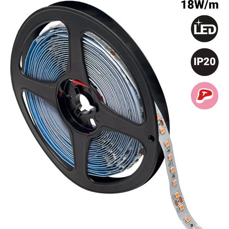 LED-Streifen 24V DC für Metzgereien - 18W/m - IP20 - 5 Meter