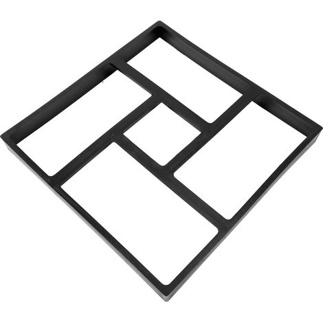 Moules de sol en plastique, moules de pavage pour jardin, moules de sol en béton pour terrasse et patio (bricolage). (1/5)