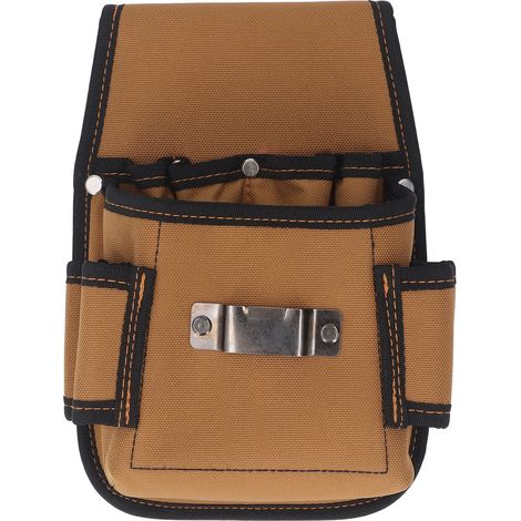 Sacoche à outils d'électricien, sac de charpentier professionnel, organisateur de renfort riveté, porte-outils T1006