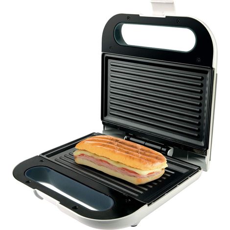 Taurus Phoenix Luxe Tostiera Grill compatta, 800 W, Plastica, Grigio (1/4)