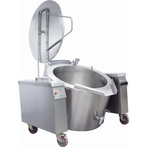 Bassine de cuisson inclinable - 160L - Indirect - Gaz - Maxima