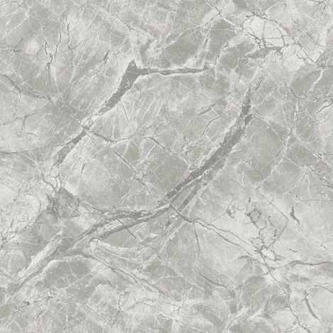 Holden Decor Portoro Marble Dove Silver Wallpaper Metallic Paste The Wall (1/4)