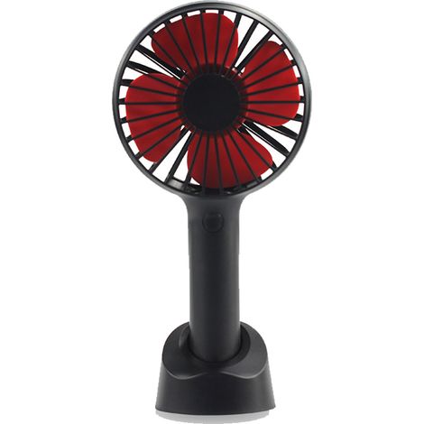 Ventilateur Portable - Mini Ventilateur Rechargeable sur Batterie - Pour Bureau Extérieur Maison - 1 Pièce (1/5)