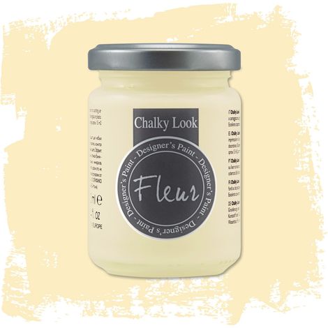 Fleur - Colori a base minerale - Fleur chalky look - effetto gesso 130 ml - scegli il colore / -/F37 banana cream