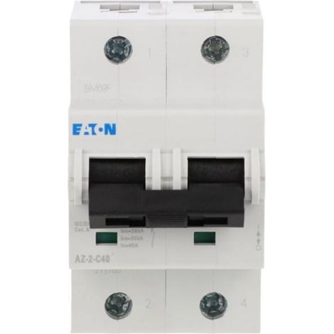 Interruttore automatico 2P C 40A 25kA AC AZ-2-C40 211785