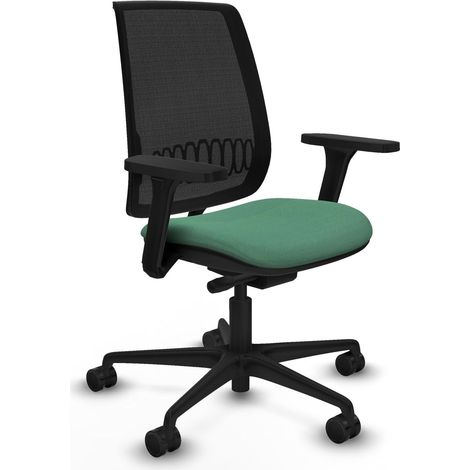 Silla de oficina piqueras y crespo Alares negro espuma ergonómica (1/2)