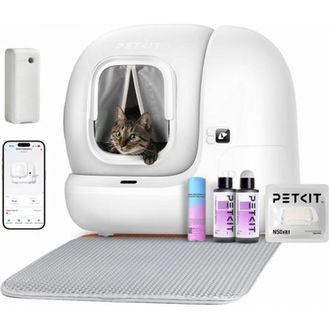 PURAMAX 2 Robot Litière Automatique Pour Chat + Rideau magnétique - Petkit