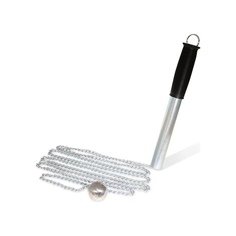 Edma – Boule chauffante en inox Hot Ball Ø 35 mm – Pour tranchées diamètre 40 mm dans isolants P.S.E. – Gain de temps pour installations multimédia