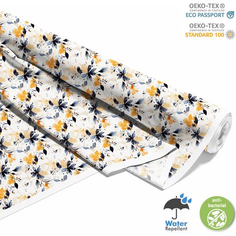 TESSUTI DECORATIVI PER ESTERNI OXFORD - Fiori - DX2038 (1/5)