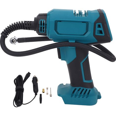 Gonfleur pneus sans fil compresseur 160PSI 60L/min – Pompe batterie jauge pression numérique, gonflage (1/5)