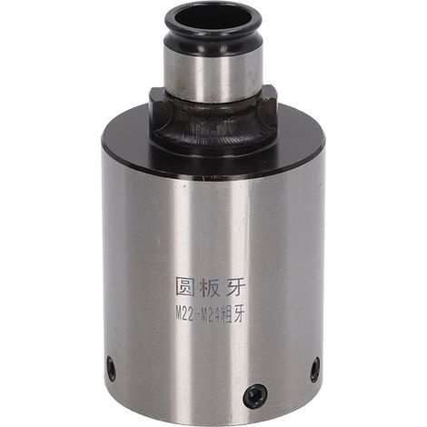 Mandrin à filière ronde de haute précision en acier au carbone, pince de filetage de 30 mm de diamètre extérieur, filetage GT24 M22 M24 à pas gros