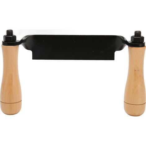 Lame droite, lame en acier, manche en bois, grattoir de polissage haute dureté adapté aux meubles en bois massif.