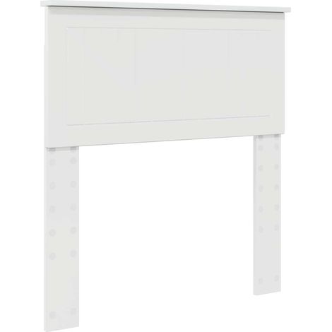 Maison Exclusive - Testiera Bianco Lucido Legno multistrato