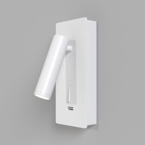 Applique Da Parete Interno Moderno Mirax Metallo Bianco Luce Led Integrato 3W (1/4)