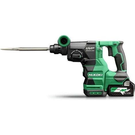 Perforateur-burineur sans fil HiKOKI (SDS-plus) DH3628DA Basic (HSC II) + système d'aspiration des poussières (1/3)