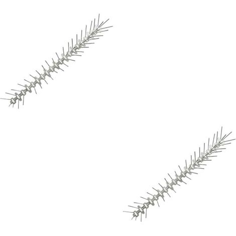 2 Pièces Épine D'oiseau Anti Oiseaux pour L'extérieur Effrayant des Oiseaux Effaroucheurs D' pour L'extérieur Dissuasif Pointes Anti Pointes D' Trousse (1/5)