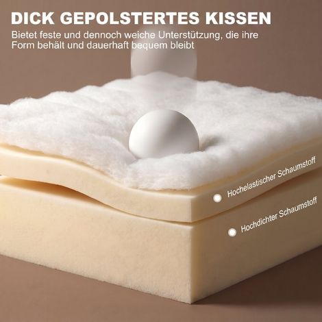 Canapé-lit 2-en-1 convertible, sofa avec fonction sommeil, 2 coussins lavables, poches latérales pour salon ou chambre, tissu doux, gris, 170cm (1/5)
