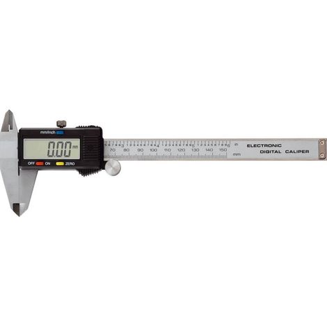 kwb 090690 Calibrador Digital Negro 150 mm