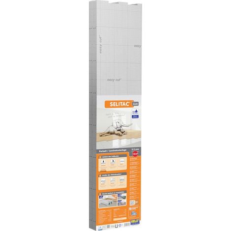 SELITAC Trittschalldämmung Aqua Stop Faltplatte 2,2mm stark Dämmplatte Dämmmatte (1/3)