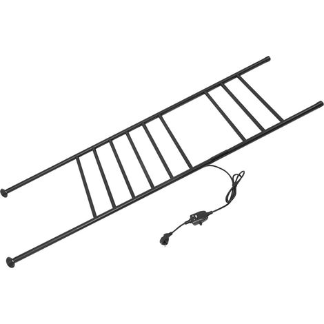Calentador de toallas eléctrico, control táctil, diseño impermeable. (1/2)