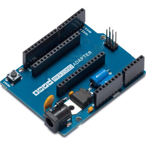 Adaptador ARDUINO MKR2UNO (escudos UNO en MKR 1000 sin cabezales)