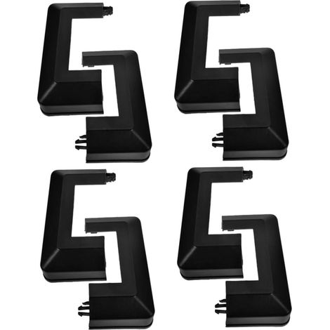 Embouts de poteaux carrés en plastique fendu 60 x mm, protection (1/5)
