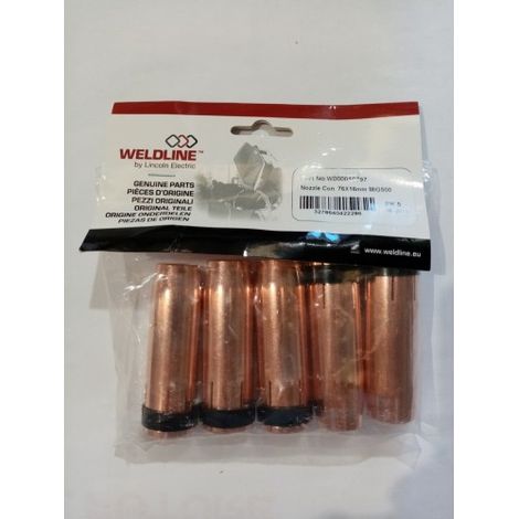 TOBERA CONICA D16.5 WMT 500W - LINCOLN