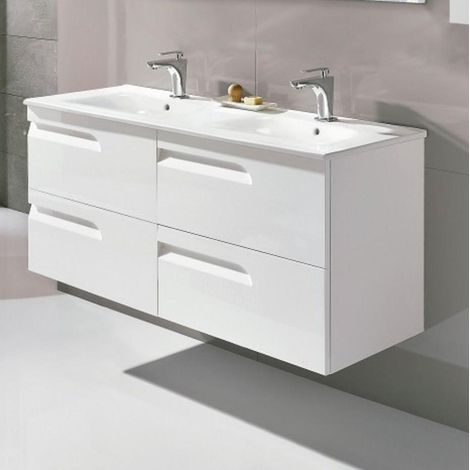 ROYO C0072610 VITALE Mueble de Baño con Lavabo 120 cm Blanco Brillo - ref: C0072610 (1/2)
