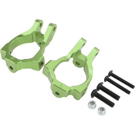 2 pièces Porte-fusée en Aluminium Type C pour RC 1/10 LOSI Lasernut U4 Tenacity TT (1/5)
