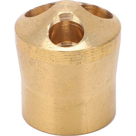Ortviai Répartiteur de Frigorigène en Laiton 1 Entrée / 3 Sorties pour Climatisation – Résistant, Précis, 12,8 mm x 3×6,5 mm (1/3)