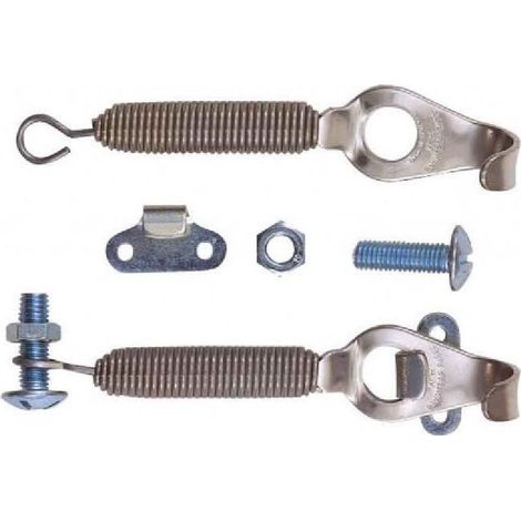 Attaches Capot Ressort Inox - la paire