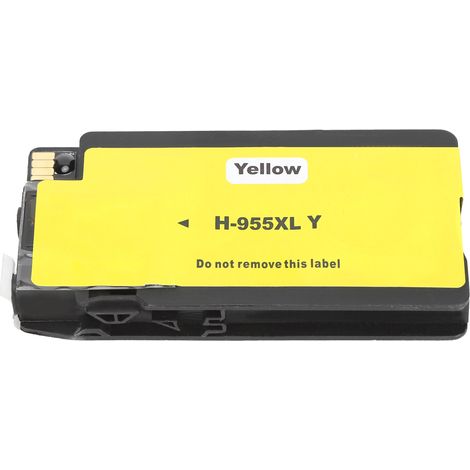Cartouche d'encre jaune de remplacement pour OfficeJet Pro 7720/7730/7740/8210/8216/8710/8720/8730955XL