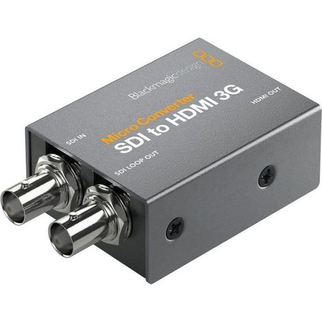 Convertidor Micro Blackmagic Design SDI HDMI 3G PSU