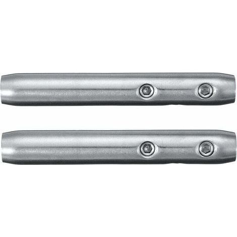 Tendeur de câble en acier inoxydable T316 pour rampe d'escalier – Longueur 8 cm – Compatible câbles 4mm et 5mm – Lot de 2 pièces (1/4)