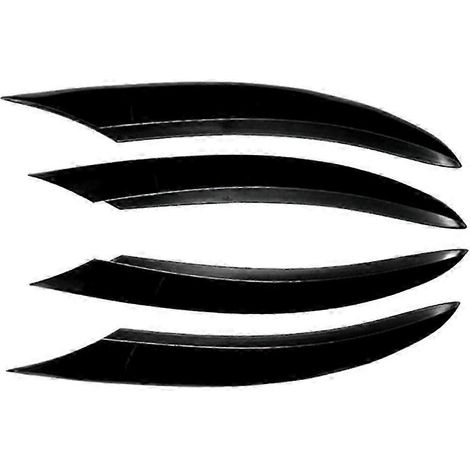ABS-Frontstoßstange, glänzend schwarz, unterer Kühlergrillrahmen, Nebelscheinwerferabdeckung für C-Klasse W205 C200 C260 20 (1/5)