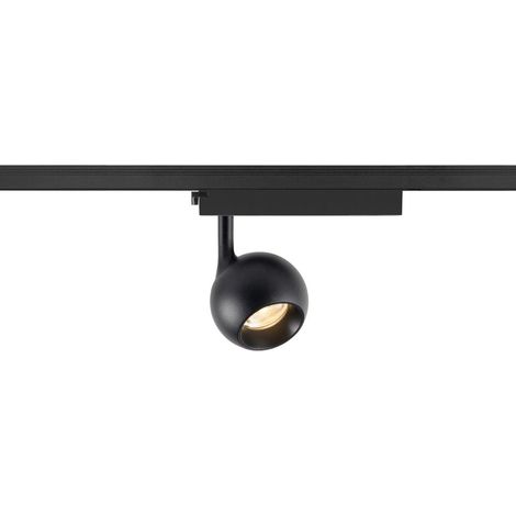 Spot ferroviaire Light Eye 2.0 1 phase noire 2700K - 1010448