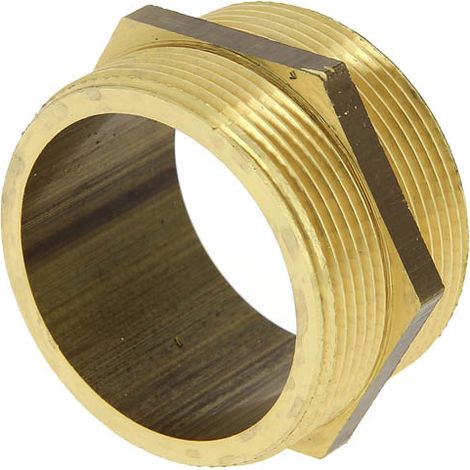 Mamelon Laiton Égal mâle/mâle 2" (50/60) - Joint Plat - Arcanaute