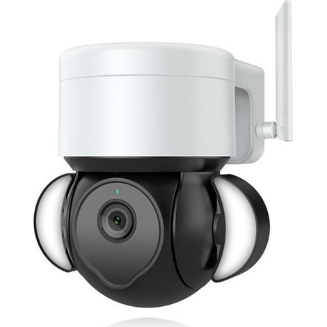 Tuya Telecamera di Sicurezza Smart WiFi PTZ Floodlight 3.0MP (1/5)