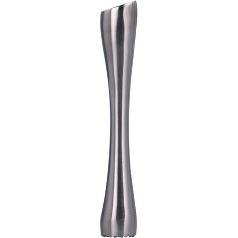 Pilon À Cocktails - Acier Inoxydable 304 - Pour Mojitos Et Jus De Fruits - Avec Cuillère À Mélanger Trident - Lot De 2 (1/5)