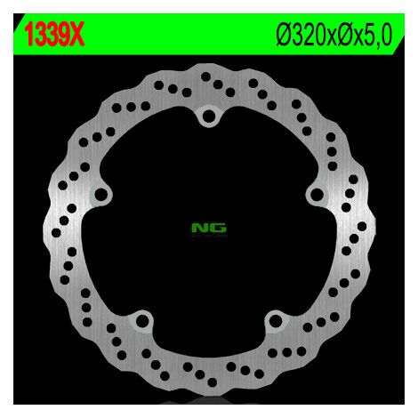 Disco de freno delantero Honda Wave 320x5mm CB 650F '14-'15, CTX 700 '13-'17