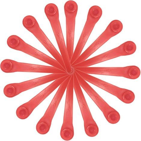 lames hexagonales en plastique pour débroussailleuse H580 (1/5)