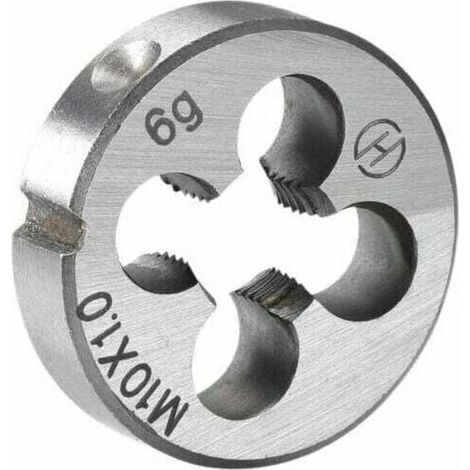 M10 x 1.0 Filière Filetage Droite Main Métrique Machine HSS Acier Haut Vitesse -