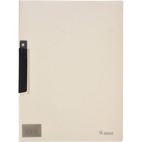 DOSSIER CLIP DOHE PP A4 p.PTCO.30h GRIS - Pack de 8 unidades