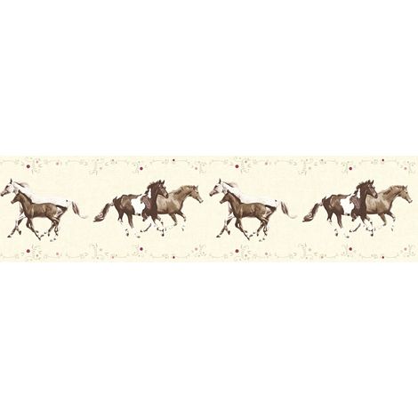Frise Animaux Beige Little Stars A.S. Création (1/2)