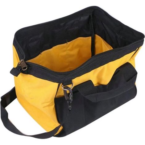 Werkzeugtasche, tragbare Reparaturtasche, Werkzeugtasche aus Oxford-Kunststoff, Werkzeugtasche aus Segeltuch, Gürteltasche, 32 x 23 x 24 (1/5)