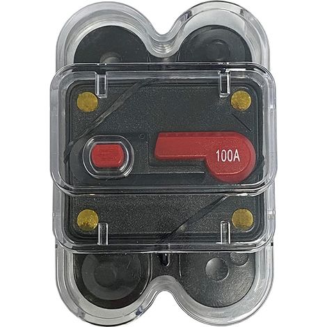 Offgridtec® Interruttore di circuito DC manuale, 12 V, 24 V, 48 V, 100 A, IP56, cortocircuito (1/5)