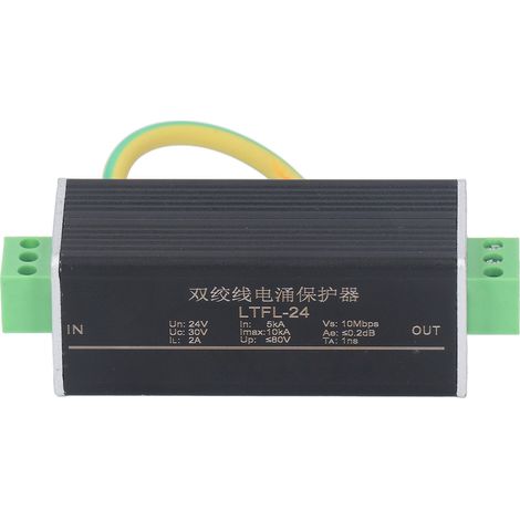 Dispositif de Protection contre les surtensions à 1 voie, dispositif de Protection contre les surtensions RS485, Circuit de Signal de contrôle, puissance 24V, 10Mbps (1/5)